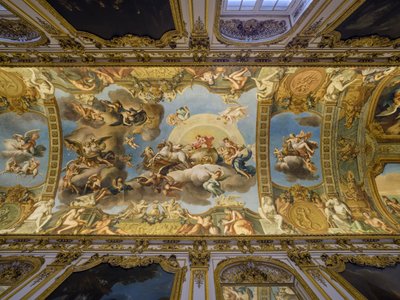 Allegorie der Sonne oder Symbolisierung der Geburt des Sonnenkönigs von Unbekannt Unbekannt